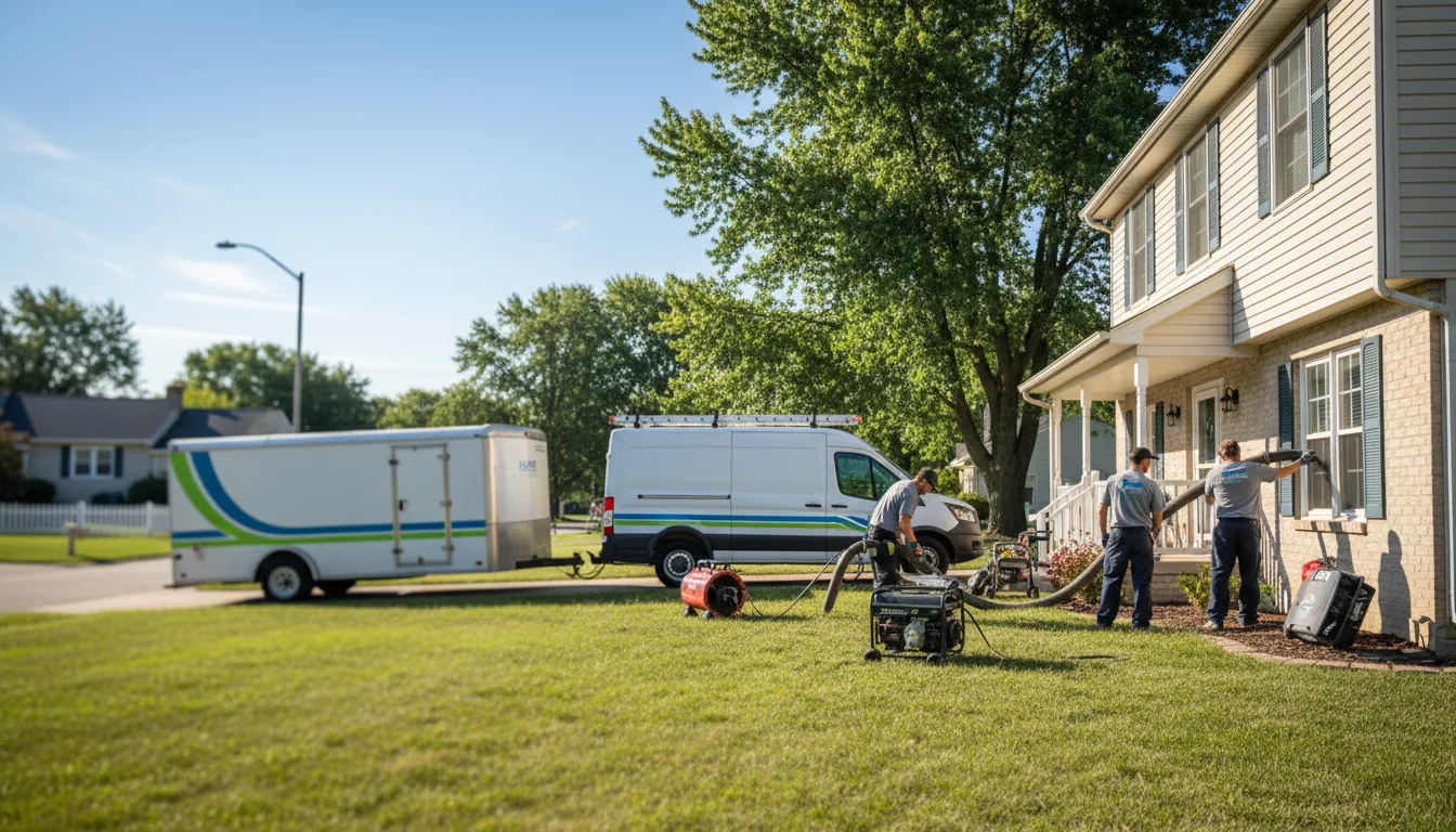 Flooded Basement Restoration And Cleanup With Repair in Skanee, MI near me